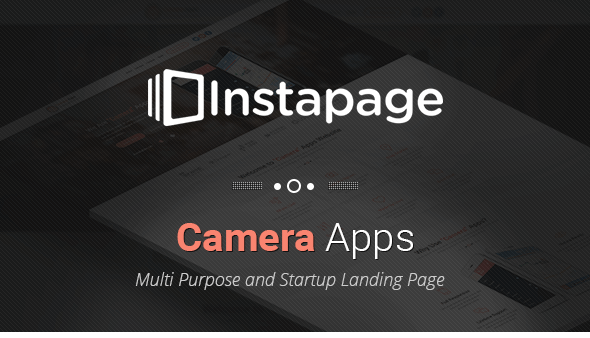 Camera Apps - Instapage Landing Page