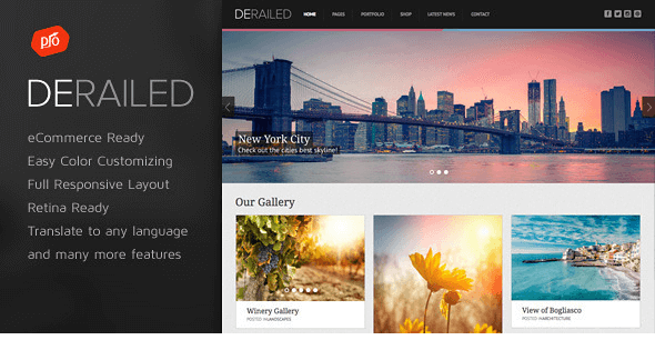 DeRailed v2.2 - Photography & Portfolio Theme