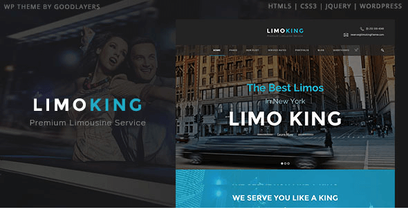 Limo King v1.0.5 - Limousine / Transport / Car Hire Theme