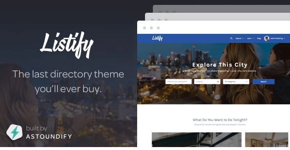 Listify v1.10.0 - Themeforest WordPress Directory Theme