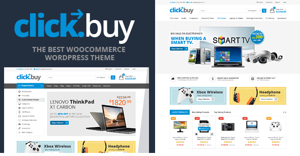 Clickbuy v1.3.3 - WooCommerce Responsive Digital Theme