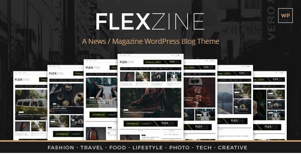 FlexZine v1.0 - A WordPress Magazine Theme