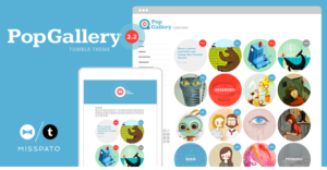 Pop Gallery Tumblr Theme