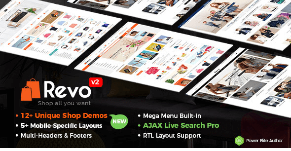 Revo v2.1.0 - Multi-Purpose Responsive WooCommerce Theme