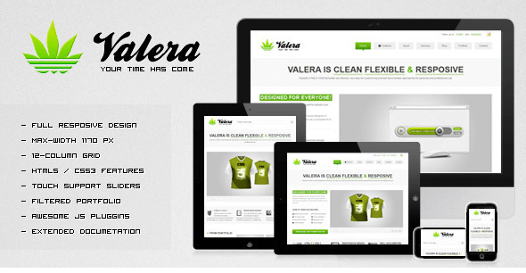 VALERA v1.5 - Responsive HTML Template