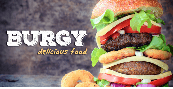 BURGY - Fast Food, Burgers, Pizzas, Salads HTML