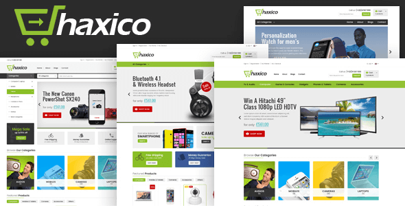 Haxico - Technology Responsive Magento Theme