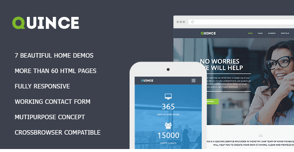 Quince - Modern HTML Business Template