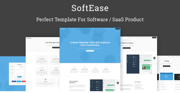 SoftEase v1.2 - Multipurpose Software / SaaS Product Template