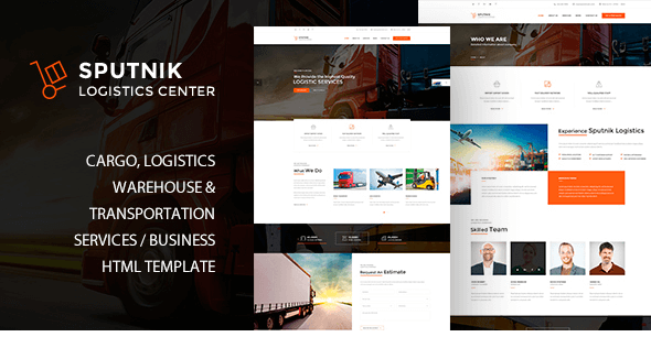 Sputnik Logistics Center HTML