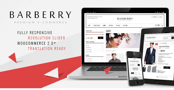 Barberry v1.9.2 - Responsive WooCommerce Theme