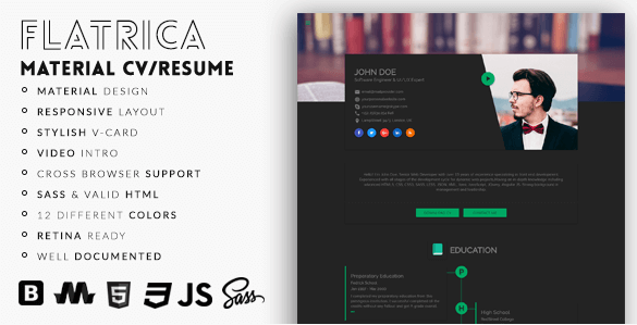 FLATRICA - MATERIAL CV/RESUME