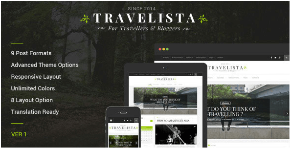 TRAVELISTA - THEMEFOREST WORDPRESS BLOG THEME