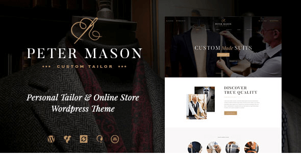 Peter Mason v1.0 - Custom Tailoring and Clothing Store