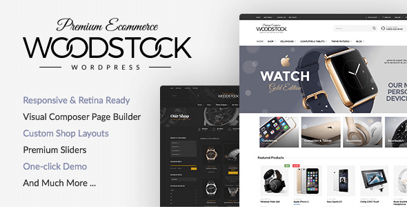 Woodstock v1.8 - Responsive WooCommerce Theme