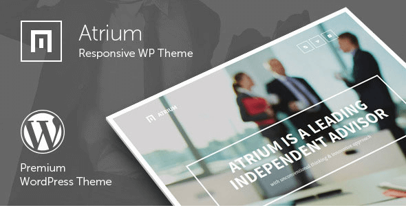 Atrium v2.1 - Responsive One Page WordPress Theme