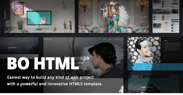 Bo - Innovative HTML5 Template