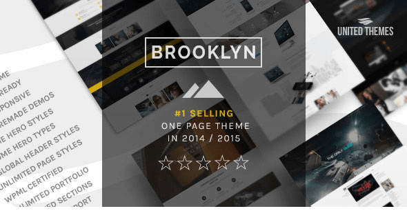 Brooklyn v3.0 - Creative One Page Multi-Purpose Theme