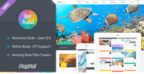 Love Travel v2.4 - Creative Travel Agency WordPress