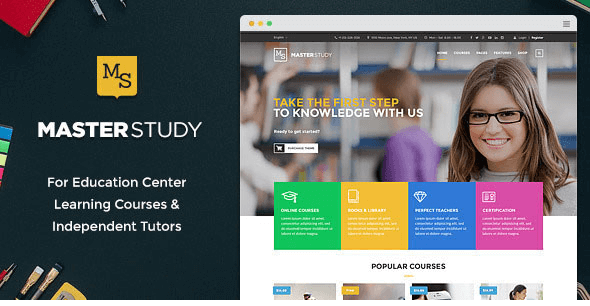 Masterstudy v1.4.1 - Education Center WordPress Theme