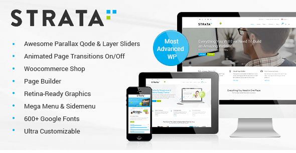 Strata v1.9.1 - Professional Multi-Purpose Theme