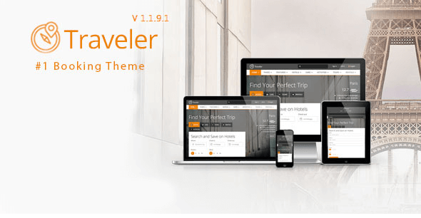Traveler v1.1.9.1 - Travel/Tour/Booking WordPress Theme