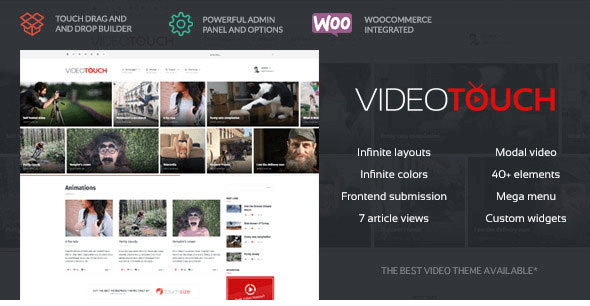 VideoTouch v1.6 - Themeforest Video WordPress Theme