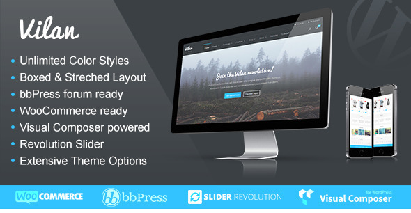 Vilan Corporate v1.8 - Shop & Forum WordPress Theme