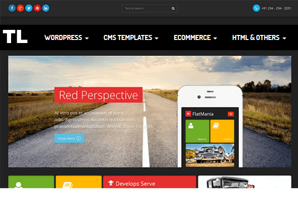 Flatmania - Unique Flat Theme