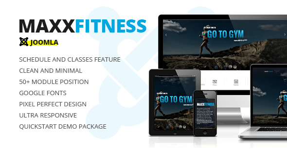 Maxx Fitness v3.0.6 - Responsive Joomla Template