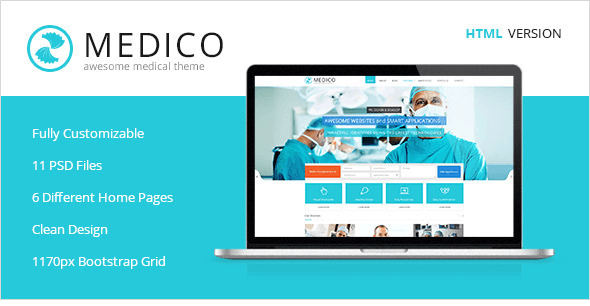Medico v1.1 - Medical & Health HTML5 Template