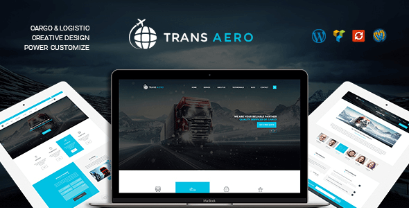 TransAero - Transport & Logistics WordPress Theme