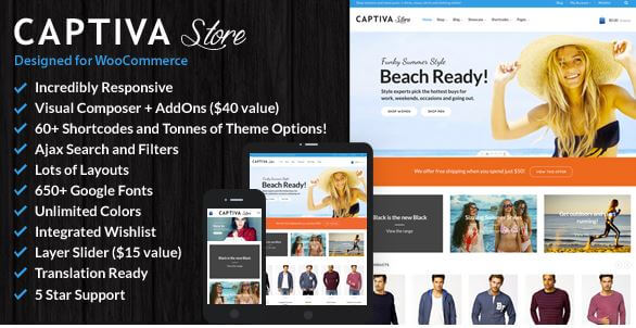 captiva woocommerce wordpress theme