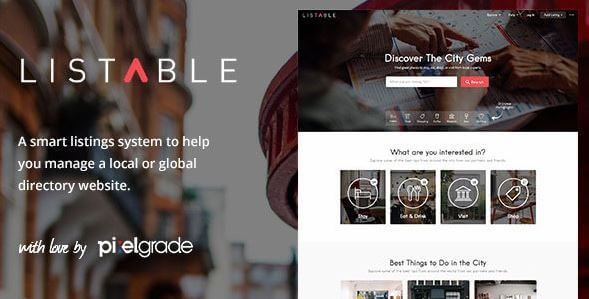 listable wordpress theme