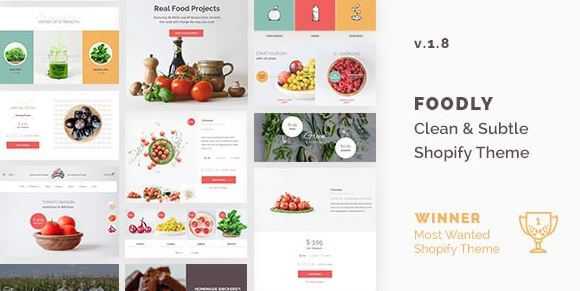 Foodly — One-Stop Food Shopify Theme