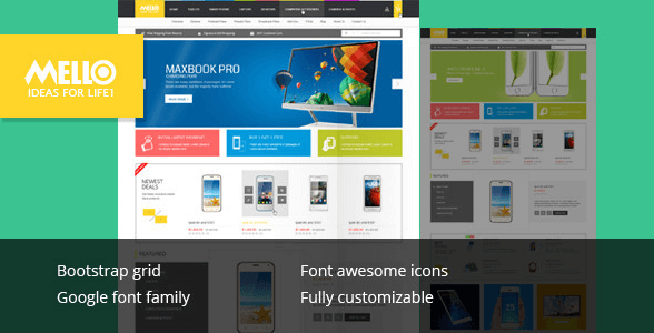 MELLO - ECOMMERCE RESPONSIVE HTML TEMPLATE