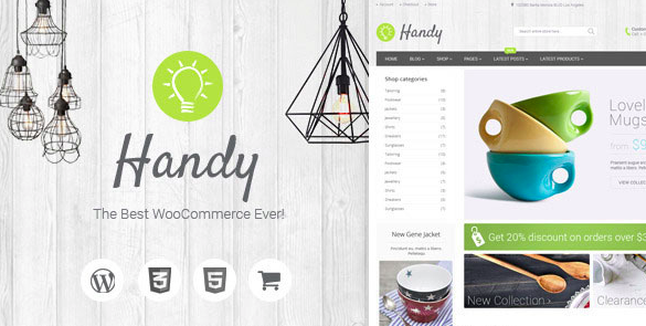 Handy v5.0.4 - Handmade Shop WordPress WooCommerce Theme