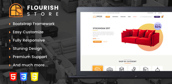 Flourish - eCommerce HTML5 Template
