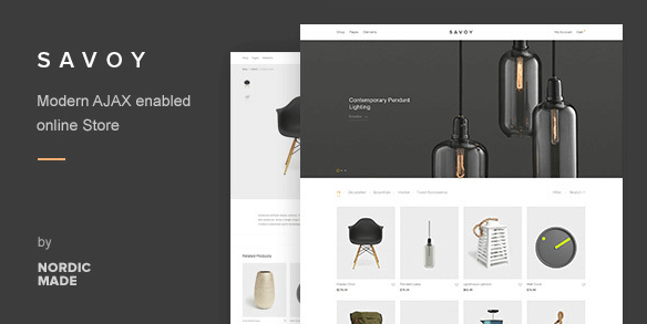 Savoy v2.0.4 - Minimalist AJAX WooCommerce Theme