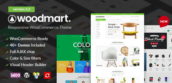 WoodMart v3.2.0 - Responsive WooCommerce WordPress Theme