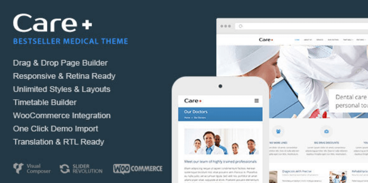 Care v4.6.6 - Medical and Health Blogging Wordpress Theme