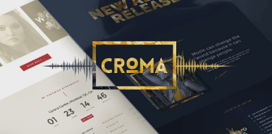 Croma v3.4.5 - Responsive Music WordPress Theme