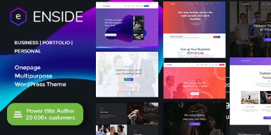 Enside v1.2.1 - Multipurpose Onepage WordPress Theme