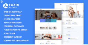 Foxin v1.1 - Responsive Business WordPress Theme