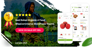 GreenMart v1.5 - Organic & Food WooCommerce WordPress Theme