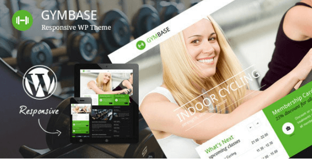 GymBase v11.7 - Responsive Gym Fitness WordPress Theme