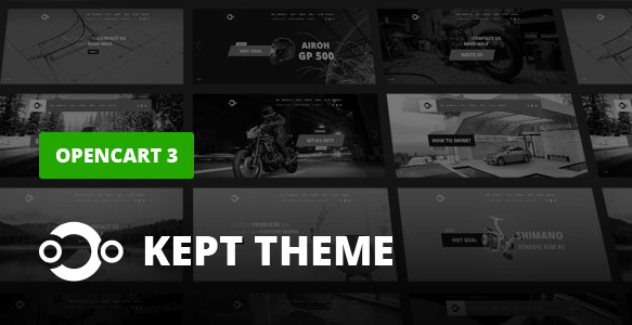KEPT - Responsive OpenCart Theme