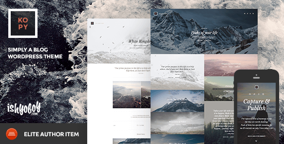 Kopy WP v1.9 - Simply a Blog WordPress Theme
