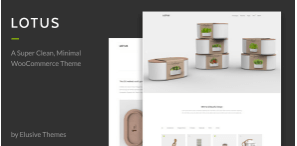 Lotus v2.0 - Modern Minimal WordPress WooCommerce Theme