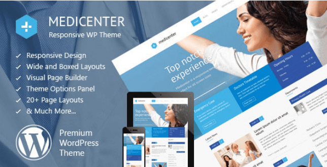 MediCenter v10.0 - Responsive Medical WordPress Theme